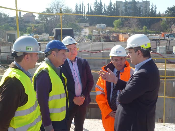 Επίσκεψη του Περιφερειάρχη στο Μετρό Θεσσαλονίκης